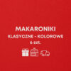 13 MAKARONIKI KLASYCZNE - KOLOROWE 6 szt.