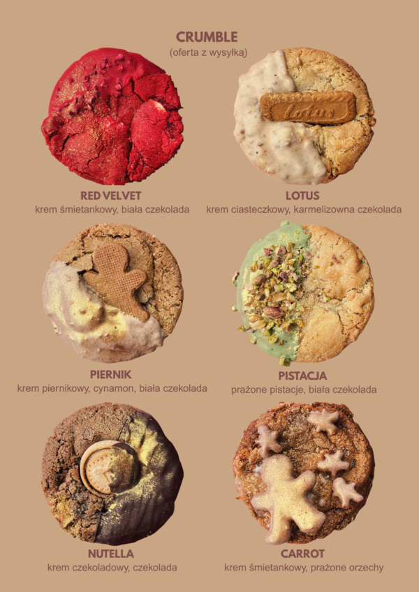 CRUMBLE 5 + 1 GRATIS